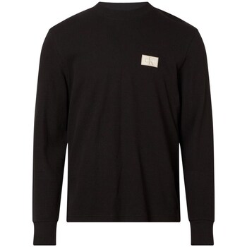 Clothing Men Sweaters Calvin Klein Jeans J30J321704BEH Black