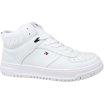 Shoes Women Hi top trainers Tommy Hilfiger T3X9324831355100 White