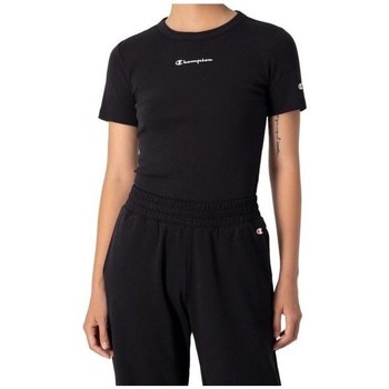 Clothing Women Short-sleeved t-shirts Champion 115430KK001 Black