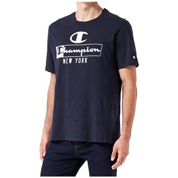 Clothing Men Short-sleeved t-shirts Champion 217997BS501 Marine