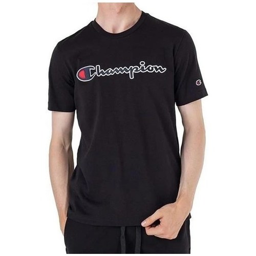 Clothing Men Short-sleeved t-shirts Champion 217814KK001 Black