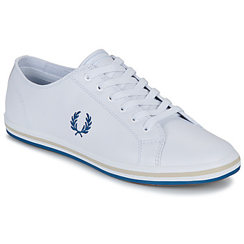 Shoes Men Low top trainers Fred Perry KINGSTON LEATHER White / Blue