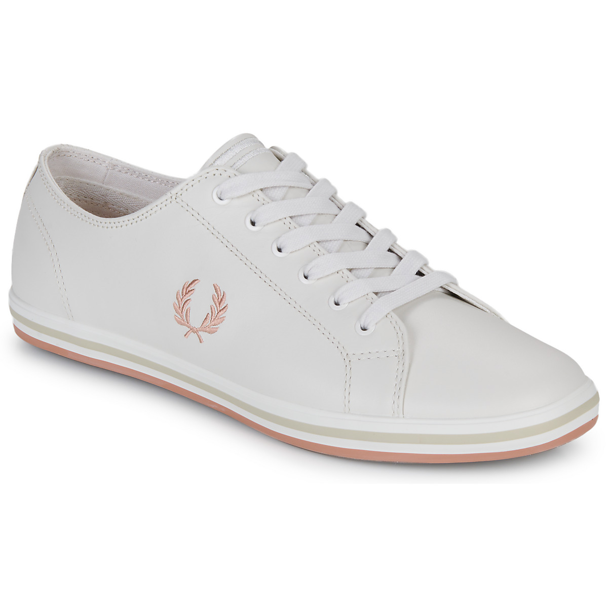 Fred Perry Kingston Leather Beige