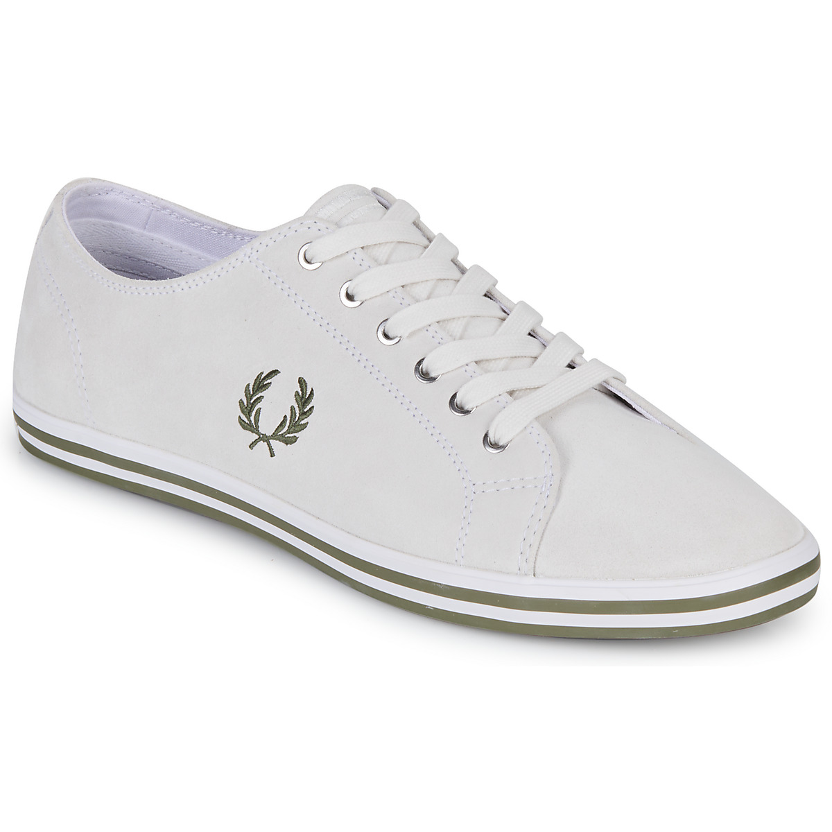Fred Perry Kingston Suede White