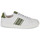 Shoes Men Low top trainers Fred Perry B721 LEA/GRAPHIC BRAND MESH Porcelain / Olive