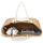 Bags Women Shopping Bags / Baskets Esprit Demi Shl bag Beige / White
