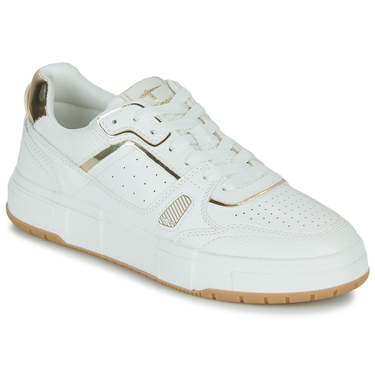 tamaris  23718-190  women's shoes (trainers) in white