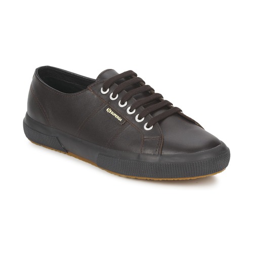 Shoes Low top trainers Superga 2750 Chocolate