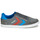 Shoes Low top trainers Hummel TEN STAR LOW CANVAS Grey / Blue / Red