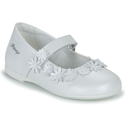Shoes Girl Flat shoes Primigi HAPPY DANCE White