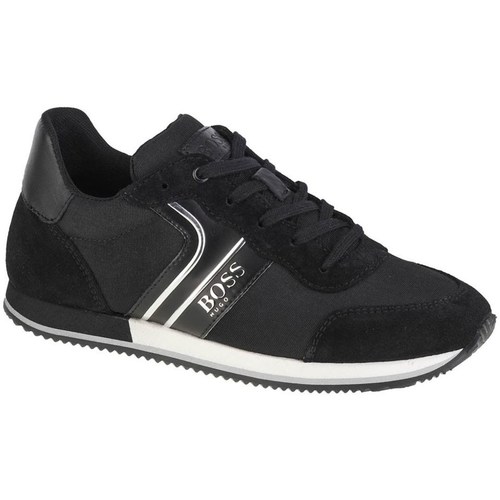 Shoes Children Low top trainers BOSS J2928209B Black