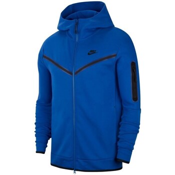 Clothing Men Sweaters Nike Tech Fleece Blue