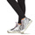 Shoes Women Hi top trainers Meline NCK322 Silver / Lilac