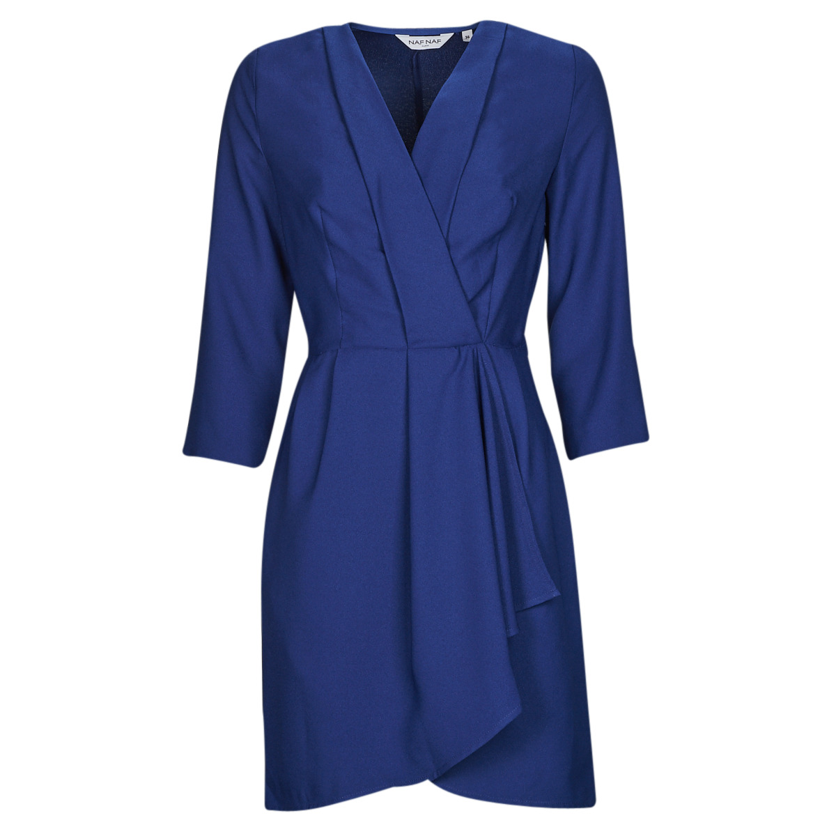 naf naf  esandrine r1  women's dress in blue