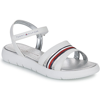 Shoes Girl Sandals Tommy Hilfiger HEATHER White