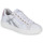 Shoes Women Low top trainers NeroGiardini E306504D-707 White / Silver / Pink