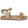 Shoes Girl Sandals Mod'8 CAPEARLS Gold / Multicolour