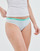 Underwear Women Knickers/panties DIM DIM POCKETS PACK X5 Blue / White / Green