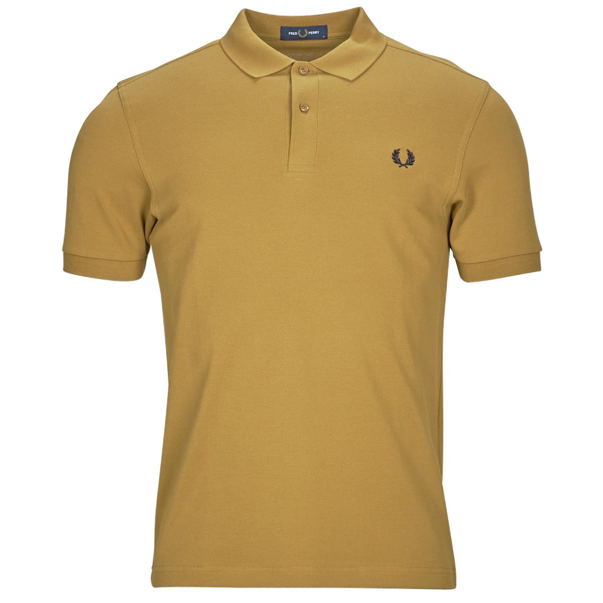fred perry  plain fred perry shirt  men's polo shirt in yellow