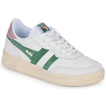 Shoes Women Low top trainers Gola TOPSPIN Beige / Green / Pink