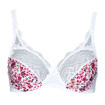 Underwear Women Underwire bras PLAYTEX FLOWER ELEGANCE MICRO Pink / White
