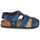 Shoes Boy Sandals Citrouille et Compagnie BAMBOCHE Blue