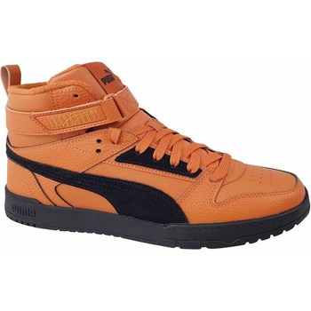 Shoes Men Hi top trainers Puma Rbd Game Wtr Orange