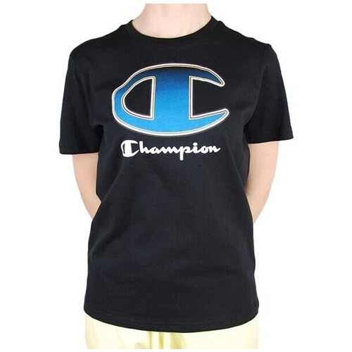Clothing Girl Short-sleeved t-shirts Champion 305978KK001 Black