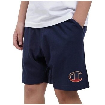 Clothing Boy Cropped trousers Champion 305984BS503 Marine