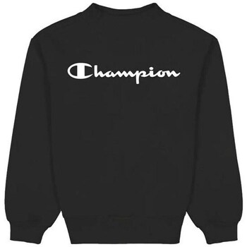Clothing Boy Sweaters Champion Crewneck Sweatshirt Black