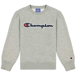 Clothing Girl Sweaters Champion Crewneck Sweatshirt Grey