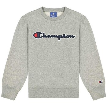 Champion  Crewneck Sweatshirt  girls's Children's Sweatshirt in Grey