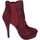Shoes Women Ankle boots Gattinoni BE525 Bordeaux