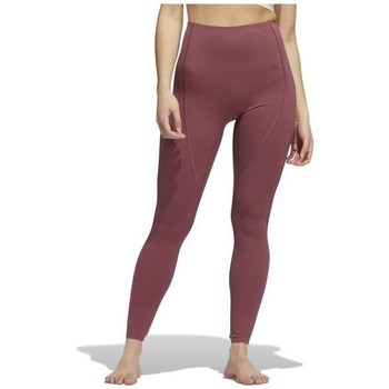 Clothing Women Trousers adidas Originals Yoga 4 Elements Studio Bordeaux