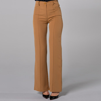 Clothing Women 5-pocket trousers THEAD. KLOE PANT Camel