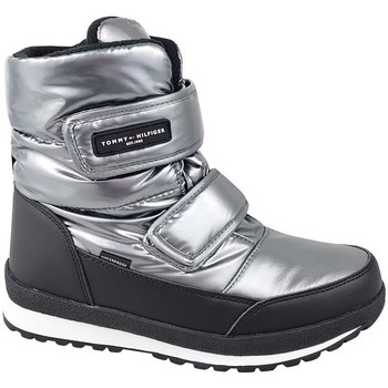 Shoes Children Snow boots Tommy Hilfiger T3A5324341485918 Silver