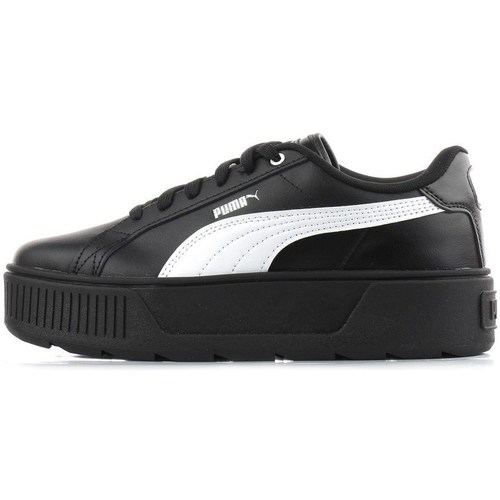 Shoes Children Low top trainers Puma Karmen L Black