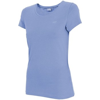 Clothing Women Short-sleeved t-shirts 4F TSD350 Blue