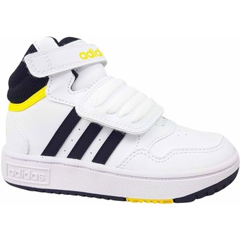 Shoes Children Hi top trainers adidas Originals Hoops Mid 30 AC I White