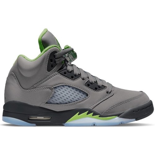 Shoes Women Hi top trainers Nike Air Jordan 5 Retro Grey