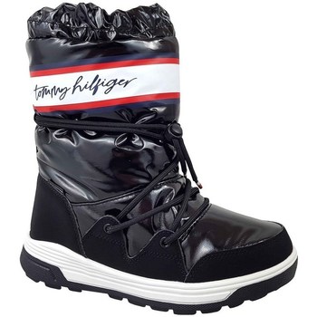 Shoes Children Snow boots Tommy Hilfiger T3A6324361485999 Black