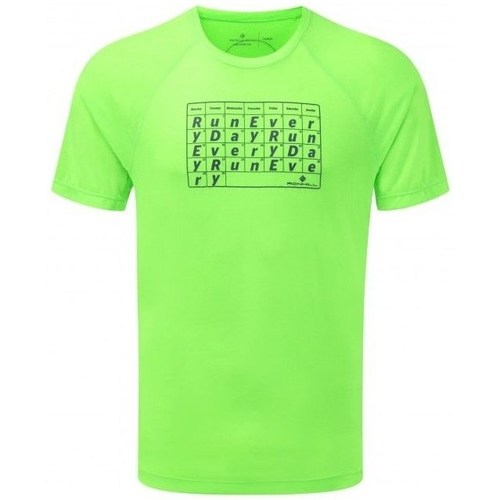 Clothing Men Short-sleeved t-shirts Ronhill Advence Everyday SS Tee Green