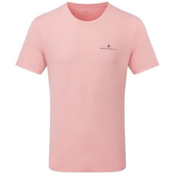 Clothing Men Short-sleeved t-shirts Ronhill Core Pink