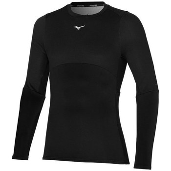 Clothing Men Sweaters Mizuno Thermal Charge BT LS Black