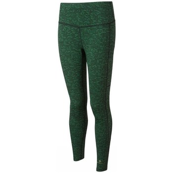 Clothing Women Trousers Ronhill Life Deluxe Crop Tight Green
