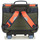 Bags Boy Rucksacks / Trolley bags Tann's ANATOLE TROLLEY 38 CM Kaki / Orange