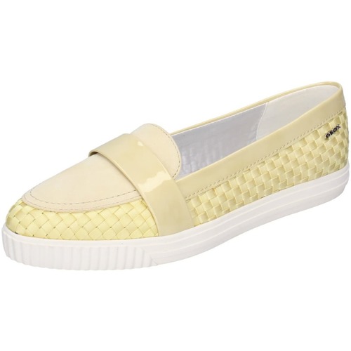 Shoes Women Loafers Geox BE680 D AMALTHIA Yellow