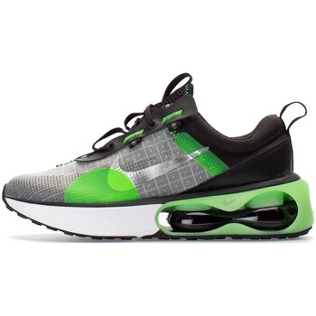 Shoes Children Low top trainers Nike Air Max 2021 GS Grey, Black, Green