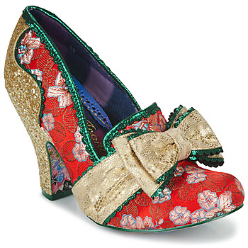 Irregular Choice All The Time Red / Gold