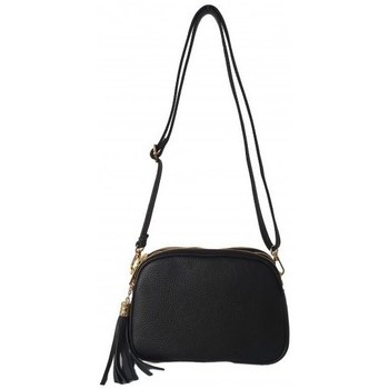 Bags Women Handbags Vera Pelle VP3KZN Black, Orange
